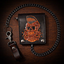 Load image into Gallery viewer, Billfold Custom Art Black