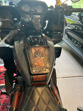 Load image into Gallery viewer, Tank Bib - Indian Challenger and Pursuit, w/ Pouch - Custom Art, Brown