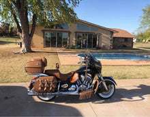 Load image into Gallery viewer, Heat Shield - Custom Art, with Pouch, Fits Indian Chief, Chieftain, Springfield, and Roadmaster