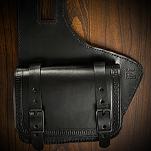 Load image into Gallery viewer, Heat Shield with Pouch for Indian Challenger and Pursuit - Black, Custom Art