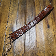 Load image into Gallery viewer, Hat Band, Alligator, Brown