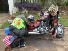 Load image into Gallery viewer, Heat Shield - Custom Art, with Pouch, Fits Indian Chief, Chieftain, Springfield, and Roadmaster