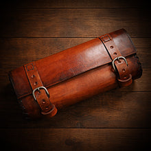 Load image into Gallery viewer, Tool Bag for Motorcycles - Custom Art, Brown