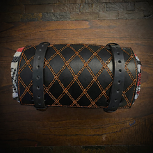 Load image into Gallery viewer, Bedroll for Motorcycles - Generation 2, Black, Double Diamond Stitching, Custom Colors