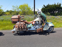 Load image into Gallery viewer, Heat Shield - Custom Art, with Pouch, Fits Indian Chief, Chieftain, Springfield, and Roadmaster