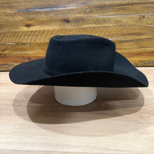 Load image into Gallery viewer, The Heart Crown Cowgirl Hat, Black