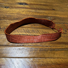 Load image into Gallery viewer, Hat Band, Genuine Elephant, Tobacco (ships now)