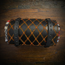 Load image into Gallery viewer, Bedroll for Motorcycles - Generation 2, Black, Double Diamond Stitching, Custom Colors