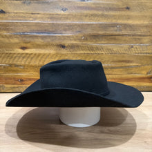 Load image into Gallery viewer, The Heart Crown Cowgirl Hat, Black