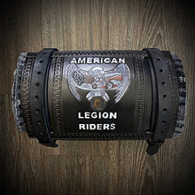 Load image into Gallery viewer, Bedroll for Motorcycles - Generation 2 Custom Art, Black