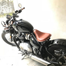 Load image into Gallery viewer, Chopper/Bobber Pan seat - Brown