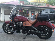 Load image into Gallery viewer, Heat Shield for Indian Scout - Female Warbonnet, Indian Tan