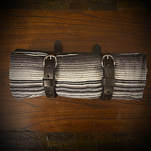 Load image into Gallery viewer, Bedroll for Motorcycles - Just the Straps With or Without a Blanket, Black