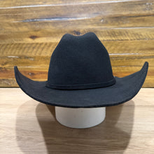 Load image into Gallery viewer, Cattlemen Crease Crown Cowboy Hat, Black
