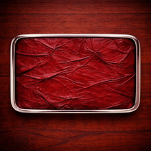 Load image into Gallery viewer, Belt Buckle Nightmare Style Leather Red
