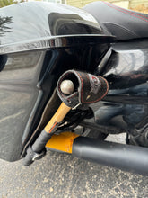 Load image into Gallery viewer, Ball Peen Hammer Carrier for Motorcycles, Native American Skull