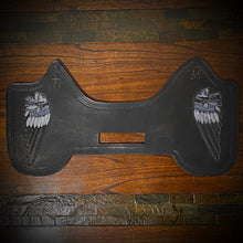 Load image into Gallery viewer, Heat Shield &amp; Artabyss Design Studio Warrior Skull Tank Emblem, Fits Indian Roadmaster, Chieftain, Springfield &amp; Chief Clearance Sale