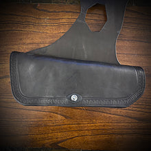 Load image into Gallery viewer, Heat Shield with two Pouches for Indian Scout motorcycle - black