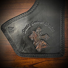 Load image into Gallery viewer, Heat Shield for Indian Challenger &amp; Pursuit Motorcycle - Custom Art, Black