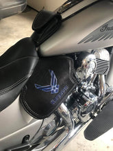Load image into Gallery viewer, Heat Shield - Custom Art, with Pouch, Fits Indian Chief, Chieftain, Springfield and Roadmaster