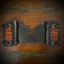 Load image into Gallery viewer, Heat shield for Harley Davidson, Two Pouches, Customized with Your Initials