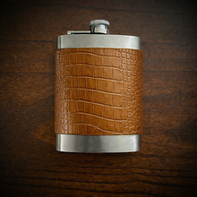 Load image into Gallery viewer, Flask - Alligator Print, (Ships Now)