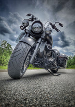 Load image into Gallery viewer, Rear Crash Bar Bag - Custom Art, Black