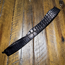 Load image into Gallery viewer, Hat Band, Alligator Print, Black
