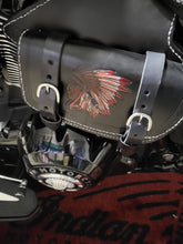 Load image into Gallery viewer, Heat Shield - Custom Art, with Pouch, Fits Indian Chief, Chieftain, Springfield and Roadmaster