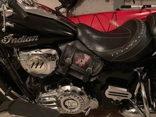 Load image into Gallery viewer, Heat Shield - Custom Art, with Pouch, Fits Indian Chief, Chieftain, Springfield and Roadmaster