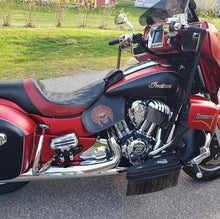 Load image into Gallery viewer, Heat Shield - Custom Art, with Pouch, Fits Indian Chief, Chieftain, Springfield and Roadmaster