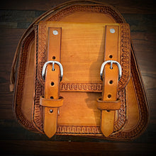 Load image into Gallery viewer, Motorcycle Trunk Bag, Female Warbonnet, Fits All Brands of Motorcycles w/ A Rear Luggage Rack