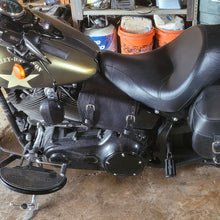 Load image into Gallery viewer, Heat Shield for Harley Davidson, w/ Pouch, Black