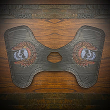 Load image into Gallery viewer, Indian Scout motorcycle - Native Skull Full Color, Black