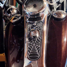 Load image into Gallery viewer, Tank Insert - For Harley Davidsons, Custom Art, Black
