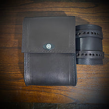 Load image into Gallery viewer, Rear Crash Bar Bag w/ Fuel Bottle/Cupholder - No Art, Black