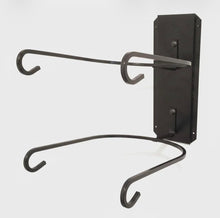 Load image into Gallery viewer, Metal Hat Rack, Wall Mount For Two hats