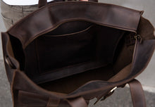 Load image into Gallery viewer, Leather Messenger Bag, Multiple Colors Available
