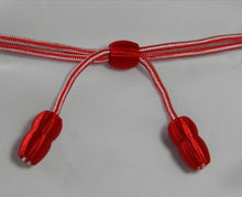 Load image into Gallery viewer, Cavalry Hat Cord, Engineer, Red &amp; White
