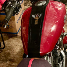 Load image into Gallery viewer, Tank Bib - Fits Indian Scout Motorcycles - Custom Art, Black