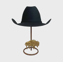 Load image into Gallery viewer, Metal Hat Stand W/ Buffalo