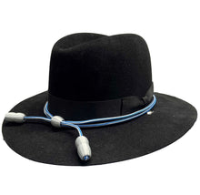 Load image into Gallery viewer, Cavalry Hat Cord, Military Intelligence Blue &amp; Grey