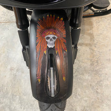 Load image into Gallery viewer, Front Fender Bib Fits Indian Challenger &amp; Persuit - Custom Art