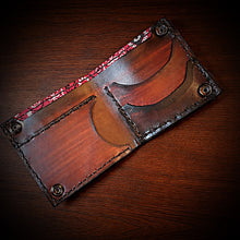 Load image into Gallery viewer, Billfold Old Glory Brown