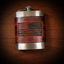 Load image into Gallery viewer, Flask - Old Glory, Brown