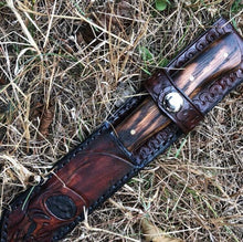 Load image into Gallery viewer, Knife Sheath - Skull Art