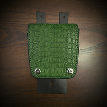 Load image into Gallery viewer, Tank Bib - Fits Indian Roadmaster, Chieftain &amp; Springfield, With Pouch, Alligator Print, Different Colors Available
