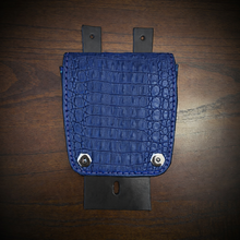 Load image into Gallery viewer, Tank Bib - Fits Indian Roadmaster, Chieftain &amp; Springfield, With Pouch, Alligator Print, Different Colors Available
