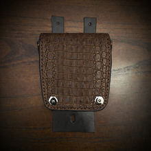 Load image into Gallery viewer, Tank Bib - Fits Indian Roadmaster, Chieftain &amp; Springfield, With Pouch, Alligator Print, Different Colors Available