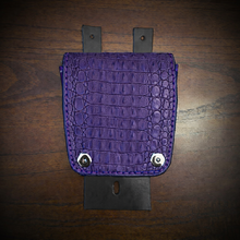 Load image into Gallery viewer, Tank Bib - Fits Indian Roadmaster, Chieftain &amp; Springfield, With Pouch, Alligator Print, Different Colors Available